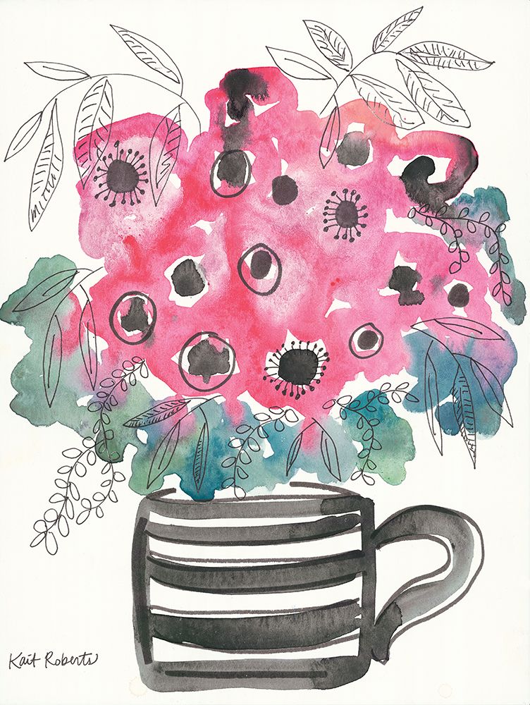 Poppies for Breakfast art print by Kait Roberts for $57.95 CAD