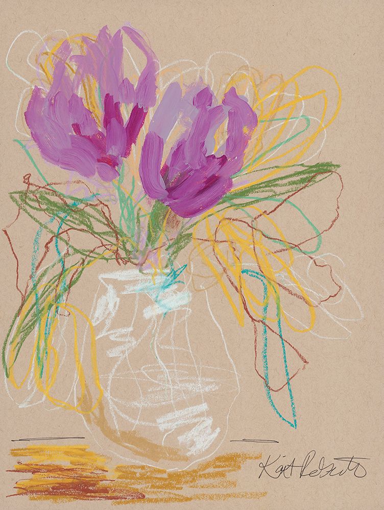 Lacey Lavender art print by Kait Roberts for $57.95 CAD