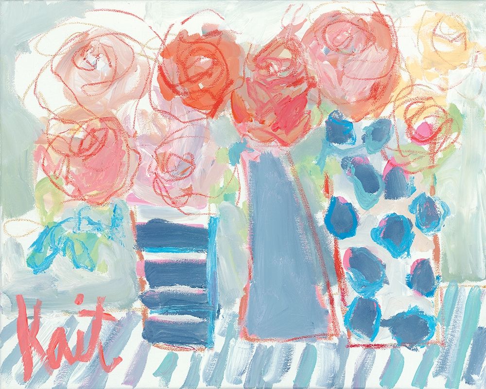 Tea Party art print by Kait Roberts for $57.95 CAD