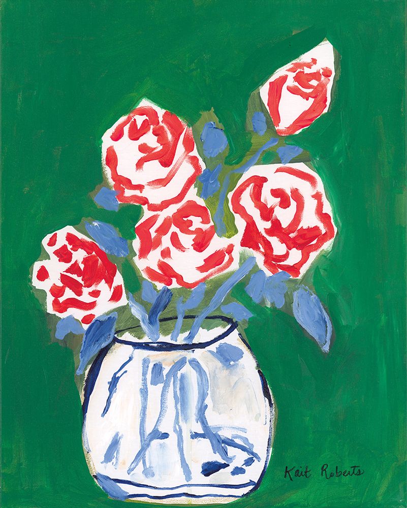 Flowers for Jessica art print by Kait Roberts for $57.95 CAD