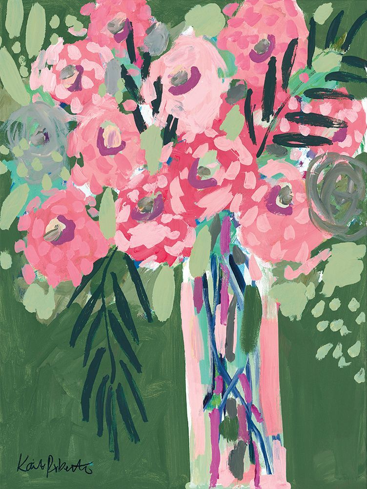 Peek-a-Bloom art print by Kait Roberts for $57.95 CAD