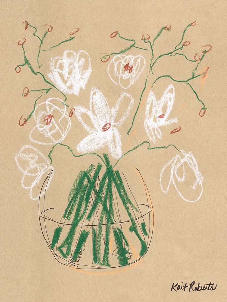 Flowers for Nadine art print by Kait Roberts for $57.95 CAD