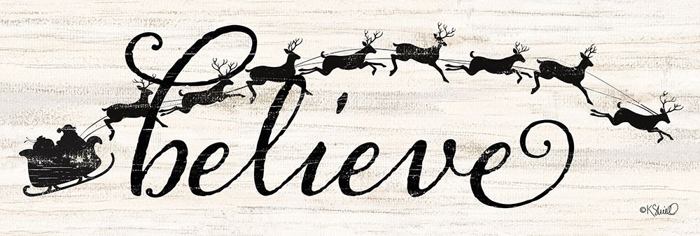 Believe art print by Kate Sherrill for $57.95 CAD