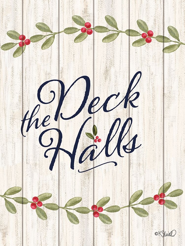 Deck the Halls    E art print by Kate Sherrill for $57.95 CAD