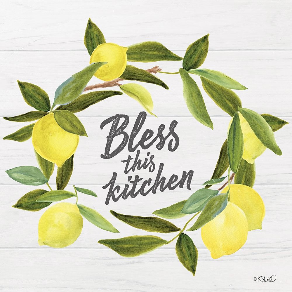 Bless This Kitchen art print by Kate Sherrill for $57.95 CAD