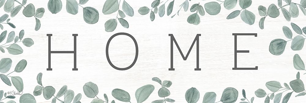 Home Eucalyptus I art print by Kate Sherrill for $57.95 CAD