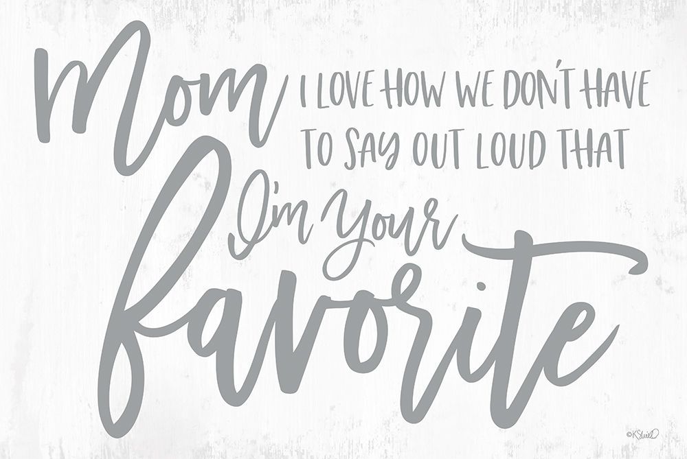 Im Your Favorite art print by Kate Sherrill for $57.95 CAD
