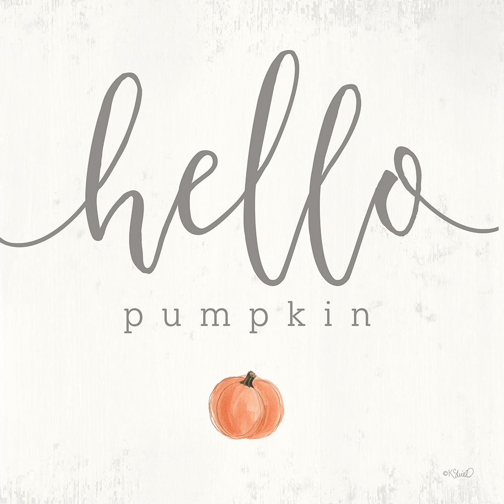 Hello Pumpkin art print by Kate Sherrill for $57.95 CAD