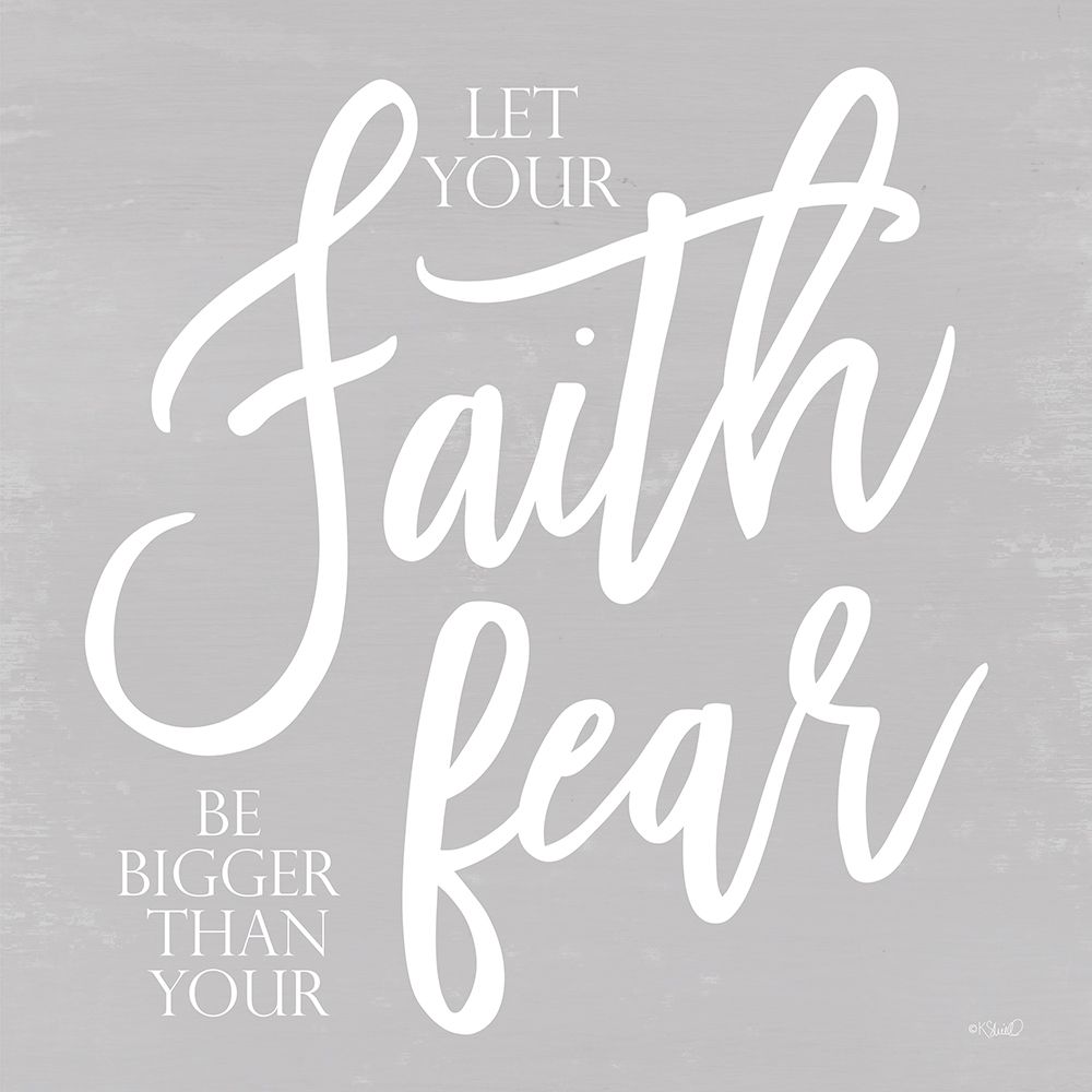 Let Your Faith art print by Kate Sherrill for $57.95 CAD