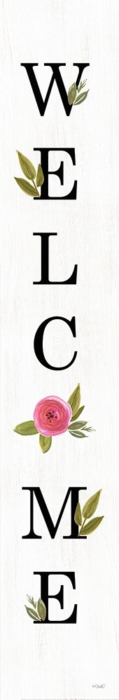 Welcome Floral III art print by Kate Sherrill for $57.95 CAD