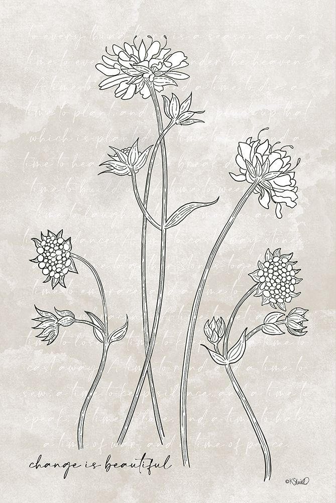 Change is Beautiful art print by Kate Sherrill for $57.95 CAD