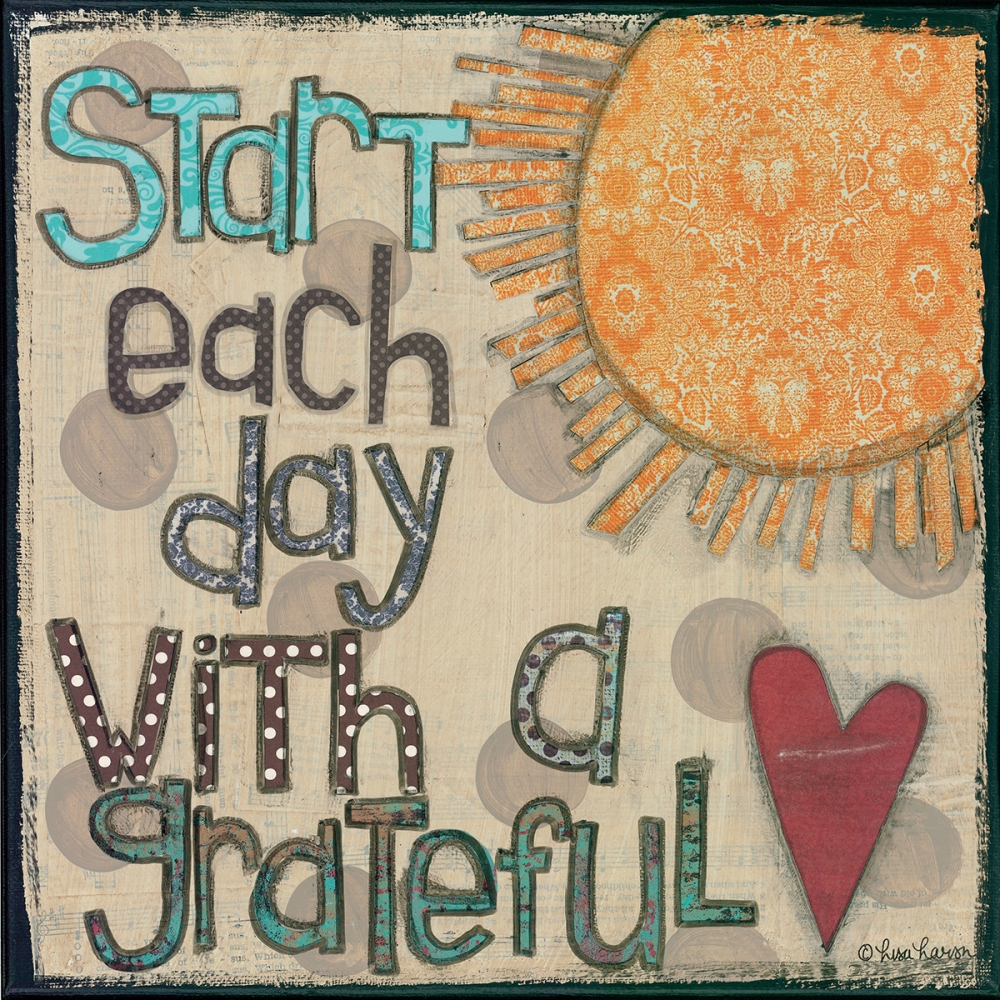 Start Each Day art print by Lisa Larson for $57.95 CAD