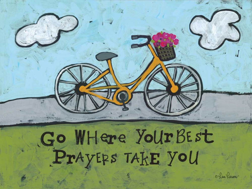 Best Prayers art print by Lisa Larson for $57.95 CAD