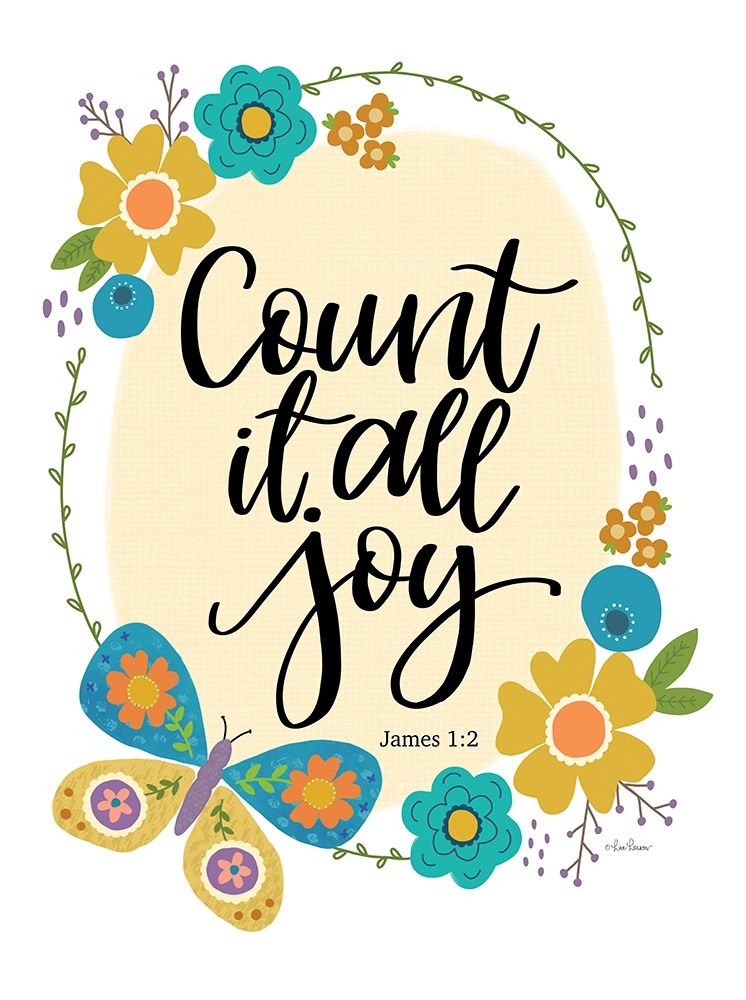 Count It All Joy art print by Lisa Larson for $57.95 CAD