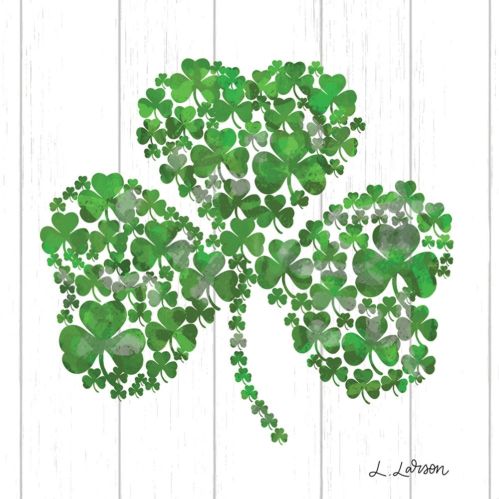 Shamrock art print by Lisa Larson for $57.95 CAD