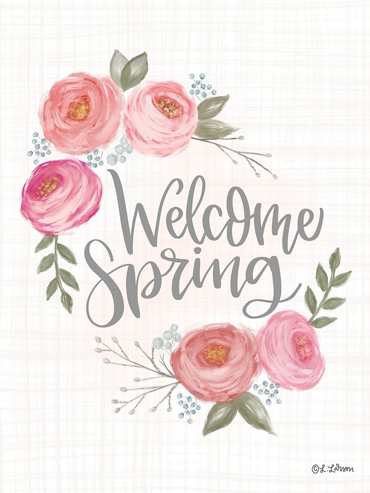 Welcome Spring art print by Lisa Larson for $57.95 CAD