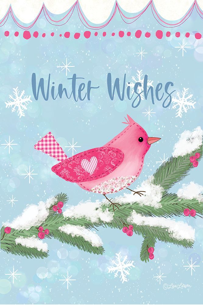 Winter Wishes art print by Lisa Larson for $57.95 CAD