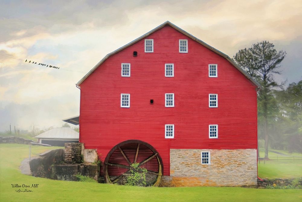 Willow Grove Mill art print by Lori Deiter for $57.95 CAD
