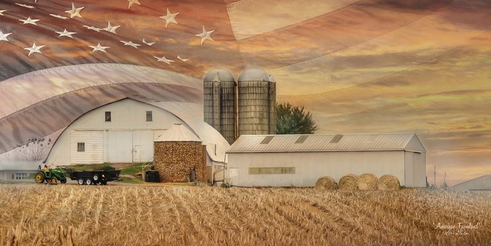 American Farmland art print by Lori Deiter for $57.95 CAD