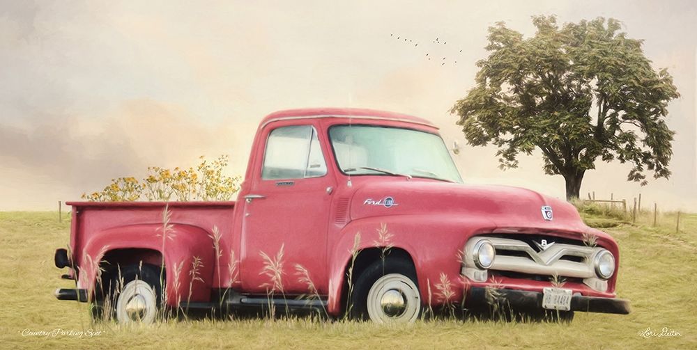 Country Parking Spot art print by Lori Deiter for $57.95 CAD