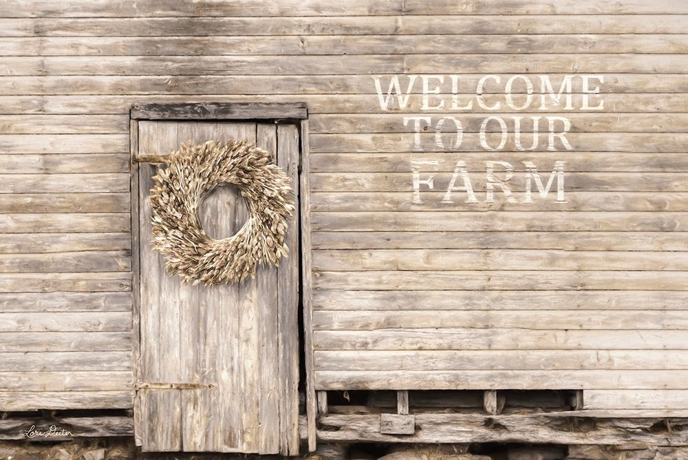 Welcome to Our Farm art print by Lori Deiter for $57.95 CAD