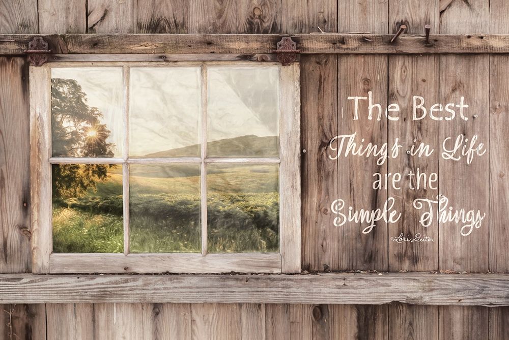 The Simple Things art print by Lori Deiter for $57.95 CAD