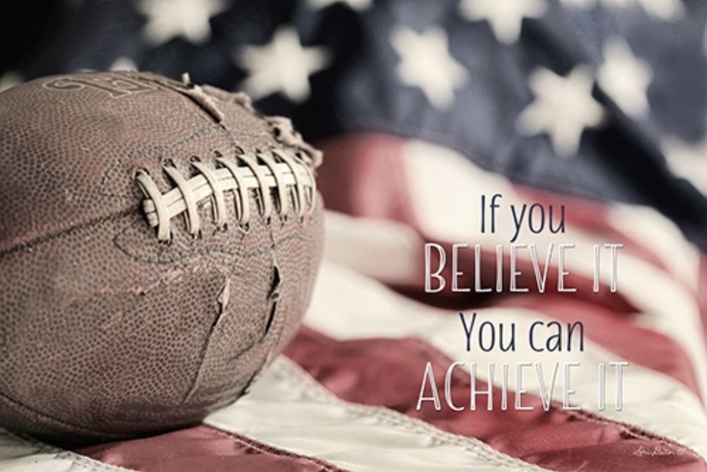 Football - Believe It art print by Lori Deiter for $57.95 CAD