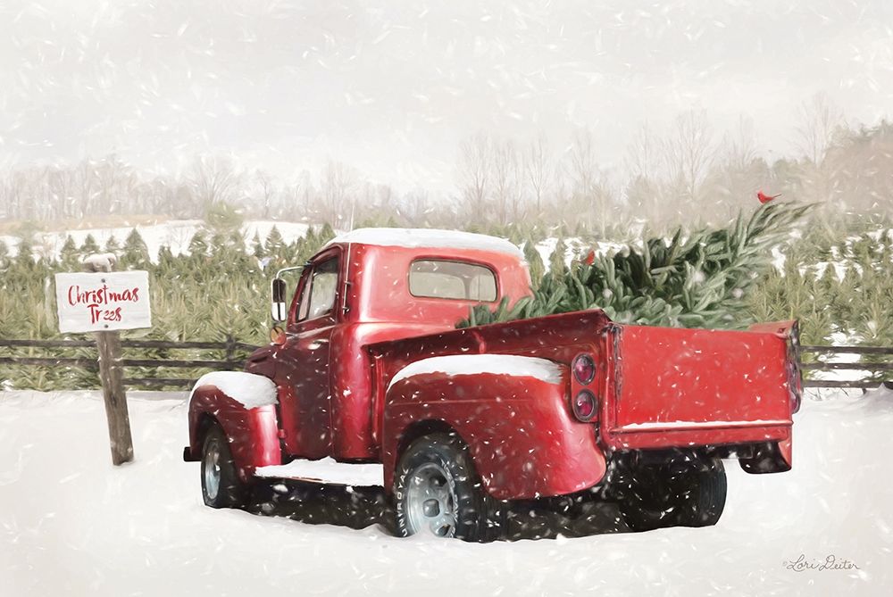 Christmas Tree Pick art print by Lori Deiter for $57.95 CAD
