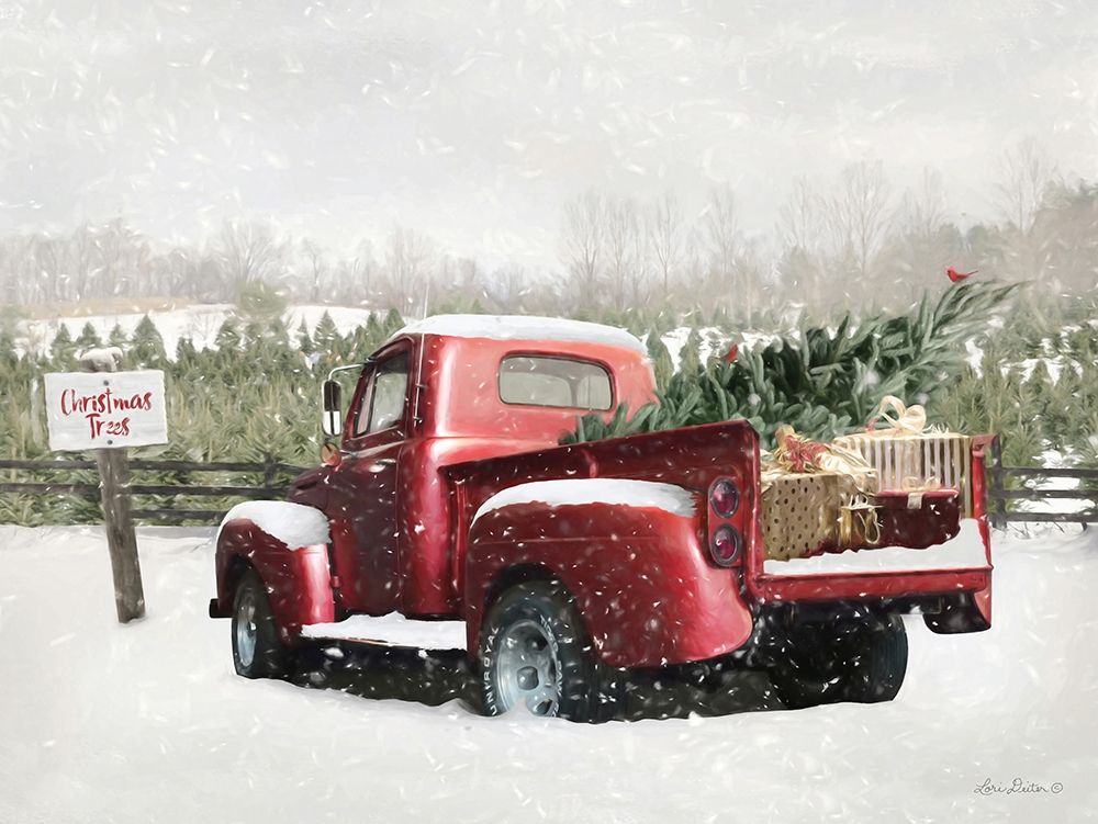 Winter Stop art print by Lori Deiter for $57.95 CAD