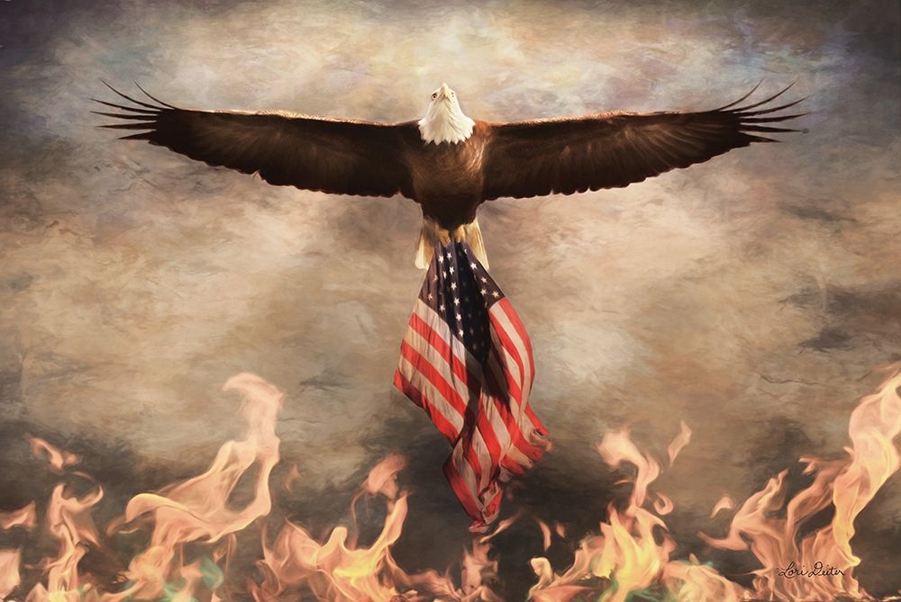 Blaze of Glory art print by Lori Deiter for $57.95 CAD