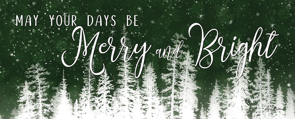 Merry and Bright art print by Lori Deiter for $57.95 CAD