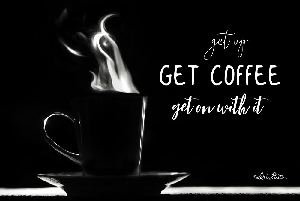 Get Coffee art print by Lori Deiter for $57.95 CAD