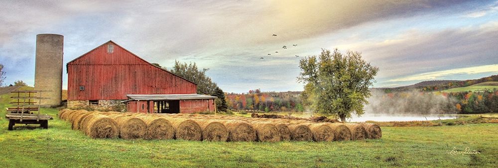 Tioga Hay Bales art print by Lori Deiter for $57.95 CAD
