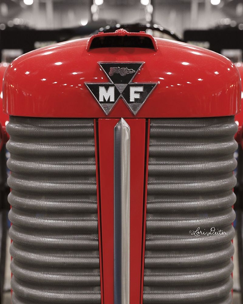 Tractor Close UP MF art print by Lori Deiter for $57.95 CAD