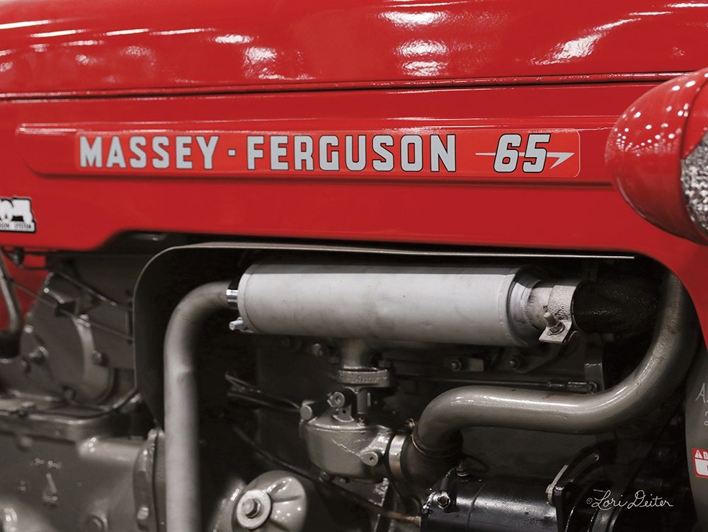 Massey-Ferguson I art print by Lori Deiter for $57.95 CAD