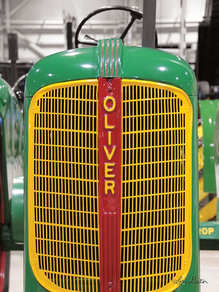 Oliver Tractor art print by Lori Deiter for $57.95 CAD