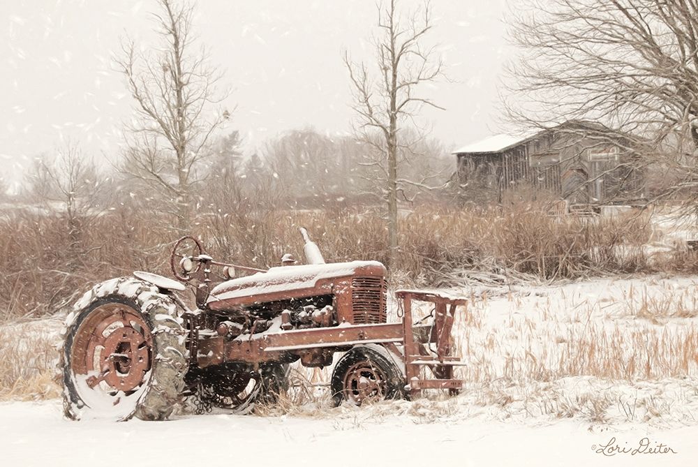 Snow Covered art print by Lori Deiter for $57.95 CAD