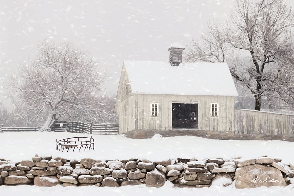 Virginia Snow Storm art print by Lori Deiter for $57.95 CAD
