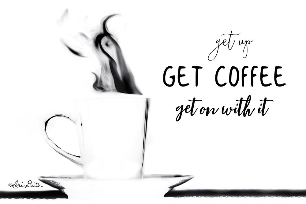Get Coffee art print by Lori Deiter for $57.95 CAD