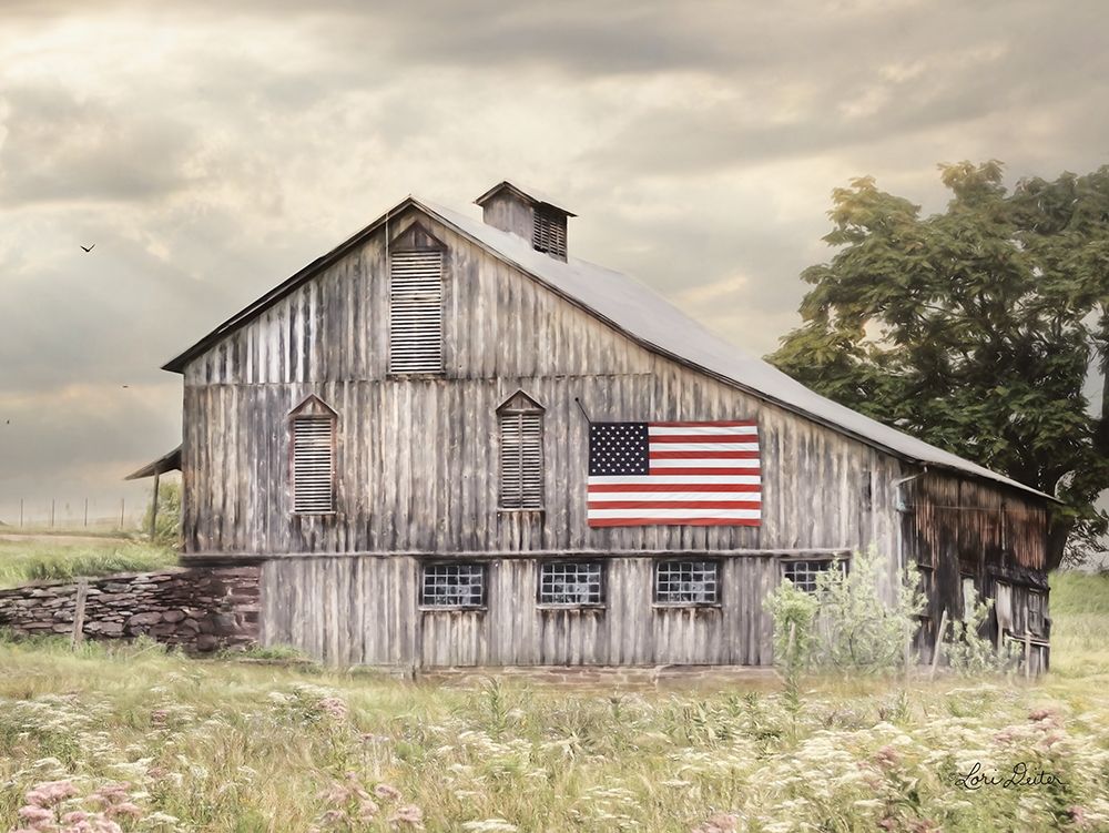 Rural Virginia Barn art print by Lori Deiter for $57.95 CAD