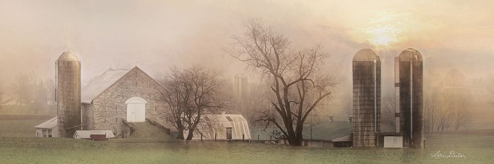 Old Stone Barn art print by Lori Deiter for $57.95 CAD