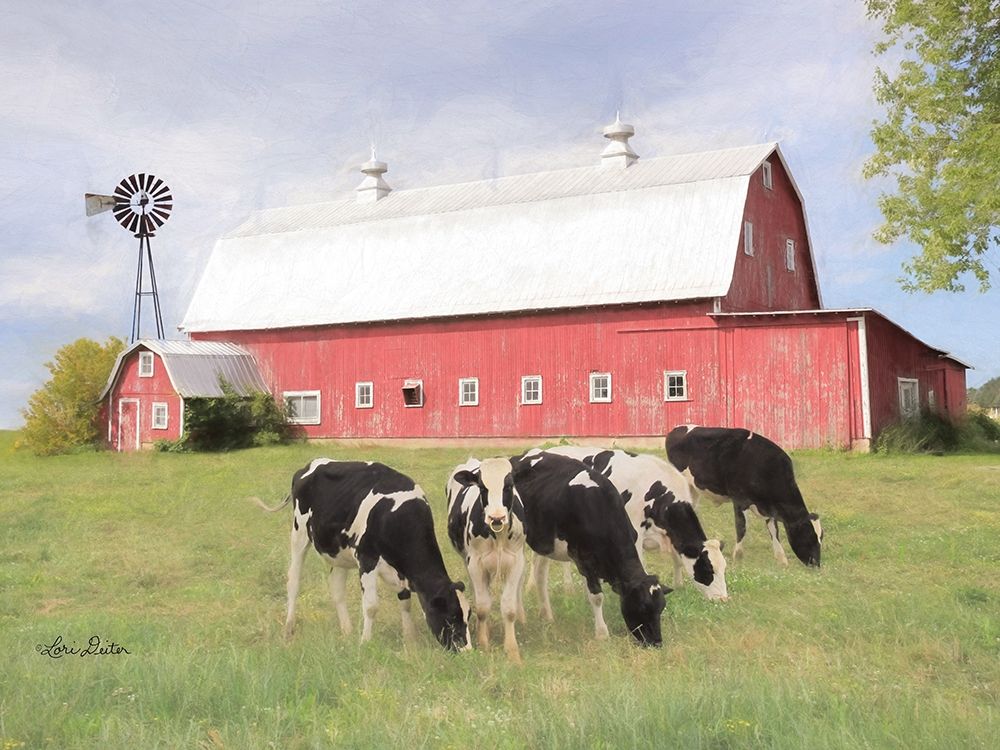 Henderson Cows art print by Lori Deiter for $57.95 CAD