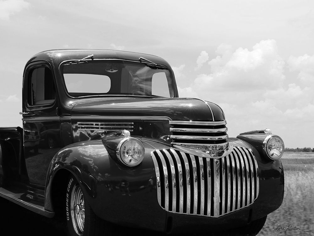 Restored Chevy Truck art print by Lori Deiter for $57.95 CAD