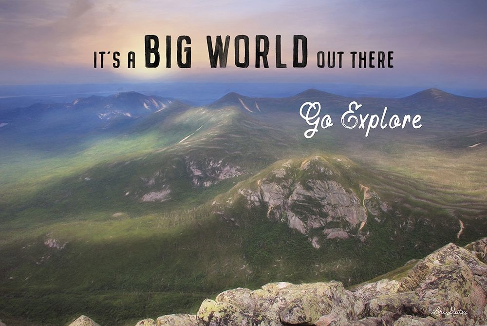 Its a Big World Out There art print by Lori Deiter for $57.95 CAD