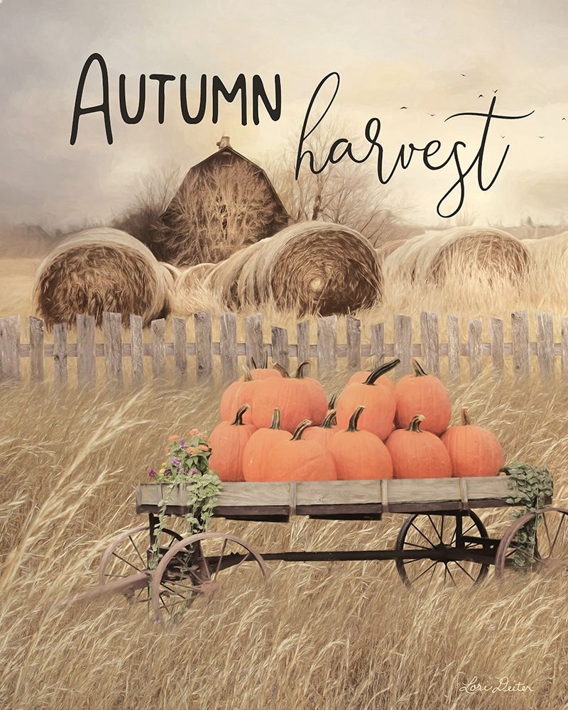 Autumn Harvest art print by Lori Deiter for $57.95 CAD