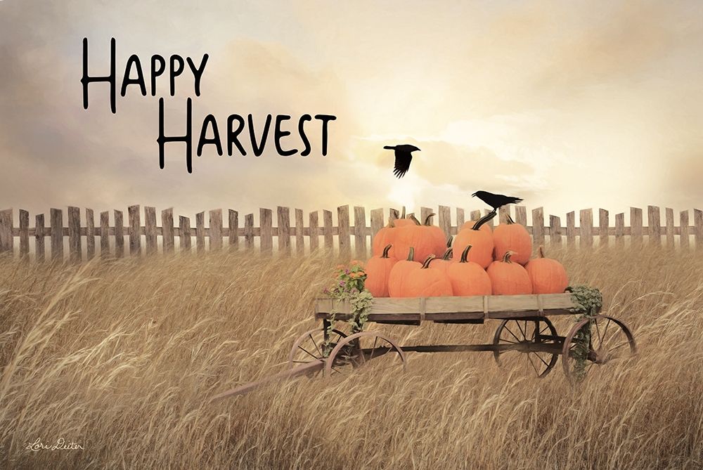 Happy Harvest art print by Lori Deiter for $57.95 CAD
