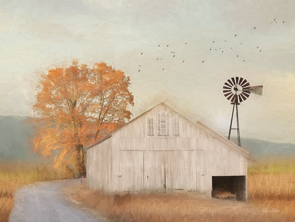 Fall Barn in Muir art print by Lori Deiter for $57.95 CAD