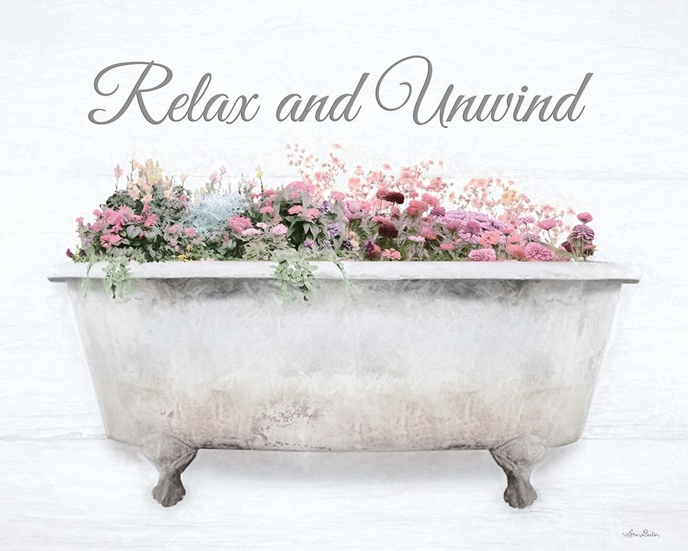 Relax and Unwind art print by Lori Deiter for $57.95 CAD