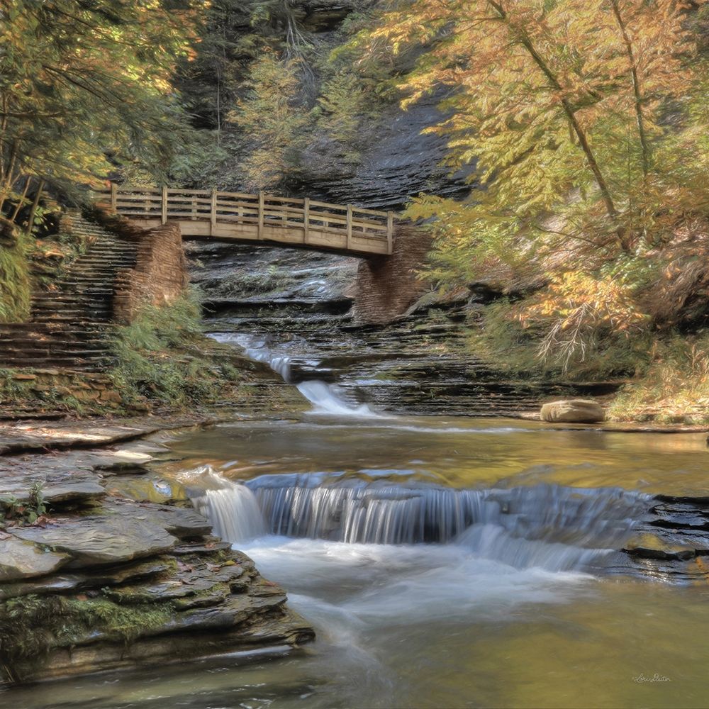 Autumn at Stony Brook art print by Lori Deiter for $57.95 CAD