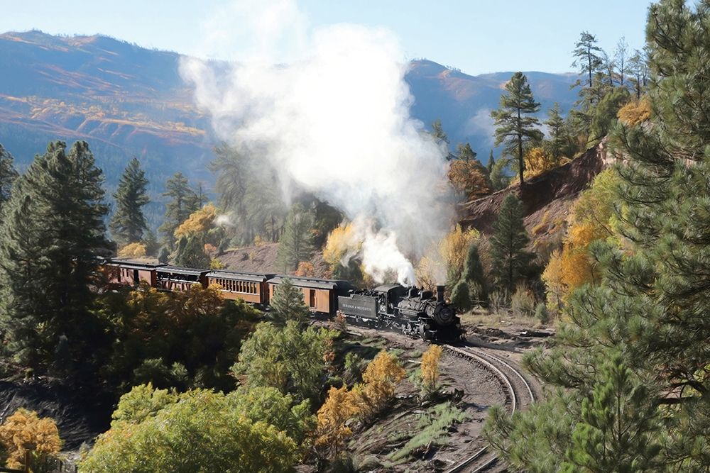 Durango Silverton Train IV art print by Lori Deiter for $57.95 CAD